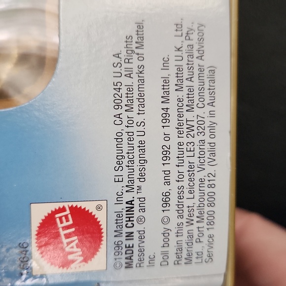 Happy Holidays Special Edition Barbie 1996 - Picture 4 of 5